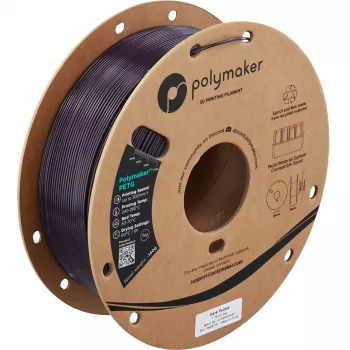 Polymaker PETG 3D printera kvēldiegs, 1,75 mm, 1 kg, tumši violets