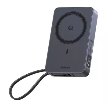 UGREEN PB773 10000 mAh 30W ārējais akumulators pelēks