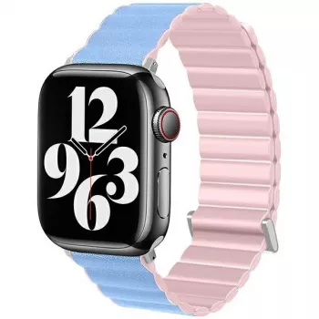 Beline Magnetic Pro siksniņa Apple Watch 42/44/45/49mm rozā/Sierra Blue