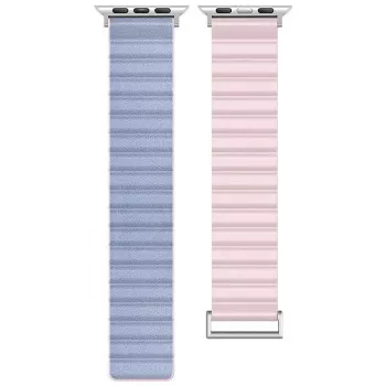 Beline Magnetic Pro siksniņa Apple Watch 42/44/45/49mm rozā/Sierra Blue