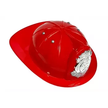 LEAN TOYS Ugunsdzēsēja komplekts Ķivere Ugunsdzēsības aparāts Cirvis Maskas Lauznis