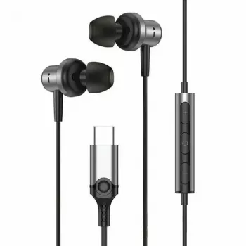 Beline SK193 USB-C austiņas, intraaurālās, melnas