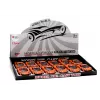 LEAN TOYS Sporta auto 1:32 berzes piedziņa oranžs