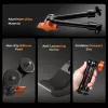 KF Magic Arm Super Clamp stiprinājuma komplekts ar 1/4 collu un 3/8 collu vītnēm, 15-55mm žokli, ISO aukstās kurpes