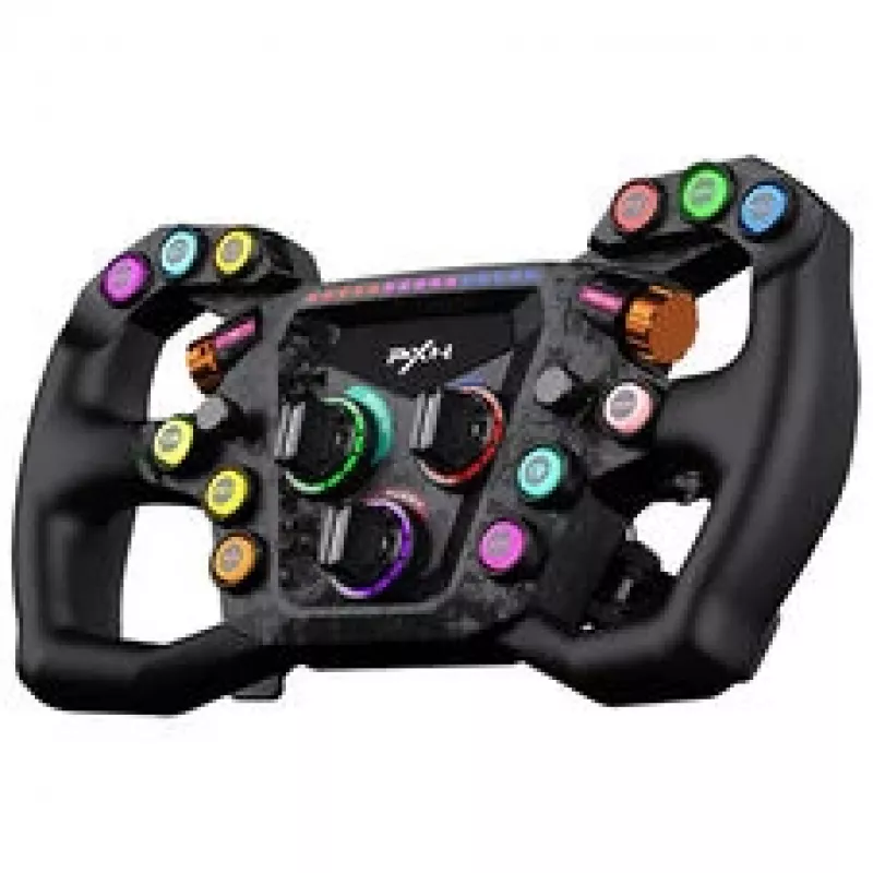 PXN GT ONE sacensību stūre ar 3 pedāļu komplektu un 6+1 pārnesumu sviru PC, PS3, PS4, Xbox One, Xbox Series X/S, Switch