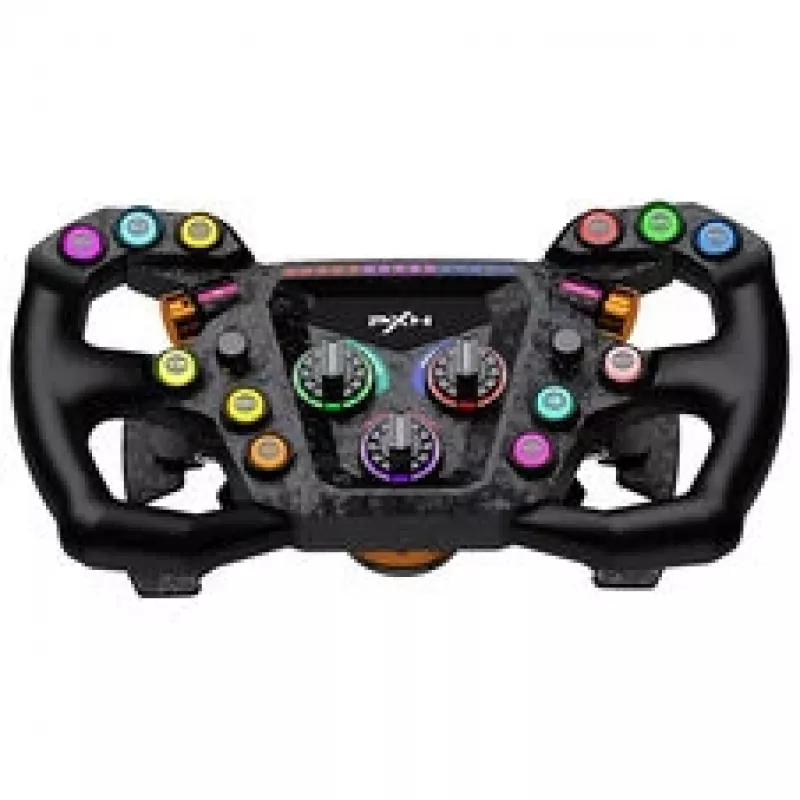 PXN GT ONE sacensību stūre ar 3 pedāļu komplektu un 6+1 pārnesumu sviru PC, PS3, PS4, Xbox One, Xbox Series X/S, Switch