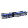 LEAN TOYS RC policijas locītavas autobuss ar tālvadību un gaismām, pelēks 1:32
