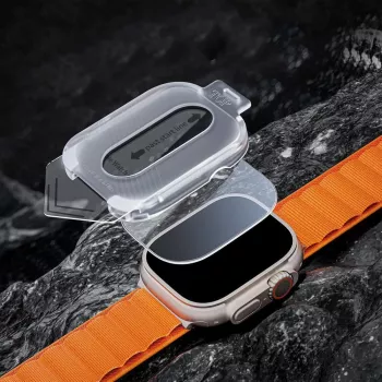 Tech-Protect Easy Set+ ekrāna aizsargs Apple Watch Ultra 1/2/3 (49 mm), 2 iepakojumā