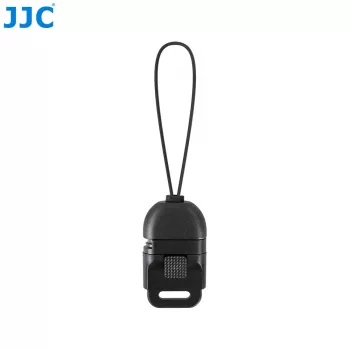 JJC QRK-PSK2 Ātrās atbrīvošanas kameras siksnas klipša stiprinājuma adapteris (2 gab.) – Melns, Piemērots siksnām līdz 60mm, 1/4 collu skrūve, 10kg slodze