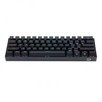 REDRAGON DRACONIC PRO mehāniskā 61 taustiņu RGB Bluetooth 5.0 spēļu tastatūra - melna