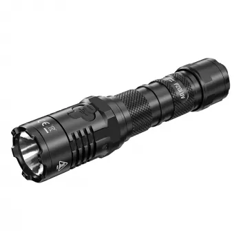 Nitecore NT-P20I-UV taktiskais lukturis ar UV gaismu, 1800 lūmeni, USB-C uzlāde, IP68, melns
