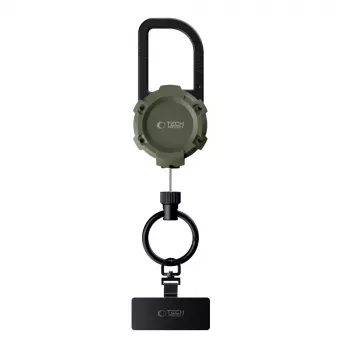 TECH-PROTECT ATH03 Urbanloop Pretzādzības turētājs Apple AirTag Military Green