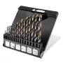 NEO TOOLS HSS-CNC metāla urbju komplekts, 124°, Pro-Tec, 1,0-10,0 mm, 19 gab.
