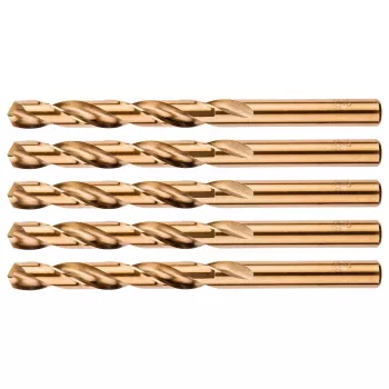 NEO TOOLS HSS-Co kobalta metāla urbji 10,0 mm, 5 gab.