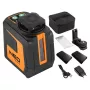 NEO TOOLS 75-144 Green Beam 5 līniju lāzera līmeņrādis 20 m ar magnētisko stiprinājumu un maciņu