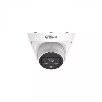 Dahua IPC-HDW1439T1-A-LED-0280B-PRO 4MP pilnkrāsu siltā LED kupola tīkla kamera ar iebūvētu mikrofonu, 2.8mm fiksēts objektīvs, IP67, PoE