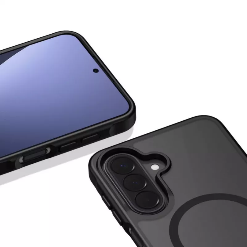 Tech-Protect Magmat MagSafe maciņš Samsung Galaxy A36 / A37 / A56 / A27 5G - matti melns