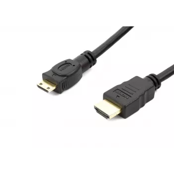 Accura HDMI uz Mini HDMI kabelis 1,8 m 4K High Speed ar Ethernet, melns