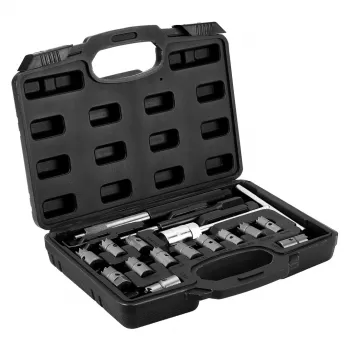 NEO TOOLS 11-885 Inžektora sēdekļa tīrīšanas griezēji - 17 daļu komplekts