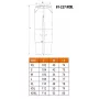 NEO TOOLS 81-227-XXXL Aizsargdarba bikses Pelēks/Melns XXXL