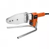 NEO TOOLS 900W Plastmasas cauruļu metināšanas iekārta ar 6 uzgaļu izmēriem (20-63mm) PPR, PE, PB caurulēm, 0-300°C regulējama temperatūra, ar PTFE nepiedegošu pārklājumu uzgaļi, komplektā metāla futrālis