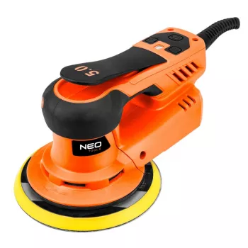 NEO TOOLS 04-721 Random Orbital Slīpmašīna 350W Bezsuku 150mm