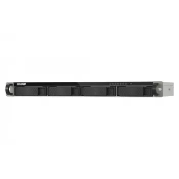 QNAP TS-432XeU-4G 4-vietu Rackmount NAS, AnnapurnaLabs AL314 Quad-Core 1.7GHz, 4GB DDR4, 1x 10GbE SFP+, 2x 2.5GbE RJ-45, 1U