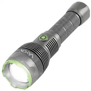 Vayox VA0462 5000 lūmenu USB-C uzlādējams taktiskais lukturītis ar CREE XHP70.2 LED, Power Bank un teleskopisko tālummaiņu