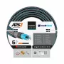 CELLFAST HOBBY ATS 1 Dārza šļūtene 10 m – 1/2 collu 3-slāņu pretvērpšanās PVC, pārrāvuma spiediens 20 bar, UV un aļģu izturīga, zaļa/dzeltena