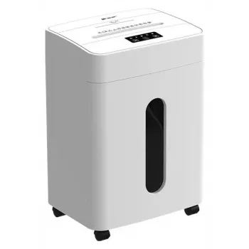 Tracer SilentBlade White šķērsgriezuma papīra smalcinātājs, 10 lapas, P-4, 21 L
