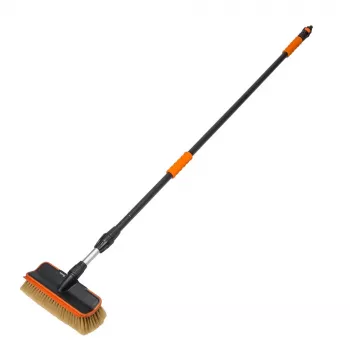 BRADAS mīkstā auto mazgāšanas birste ar teleskopisko rokturi 180-300cm 2-Plane