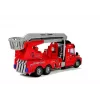 LEAN TOYS Ugunsdzēsēju mašīna ar kāpnēm R/C Tālvadība 1:14 Mērogs 2.4GHz Ūdens smidzinātājs Gaismas Skaņas