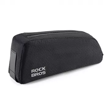 ROCKBROS velosipēda rāmja soma augšējai caurulei 0,9L - melna