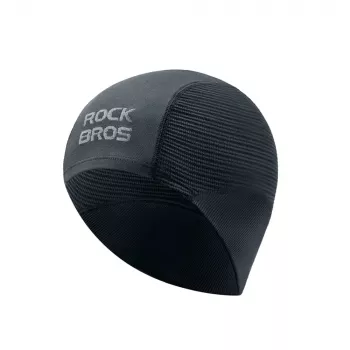 Rockbros LF25956 Bezšuvju adīta riteņbraukšanas cepure - Melna