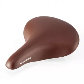 ROCKBROS 6800S Retro Comfort velosipēda sēdeklis - Brūns