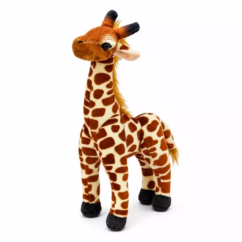 LEAN TOYS Plīša žirafe Mīksta mīļā rotaļlieta 30 cm