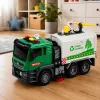 LEAN TOYS Ielu slaucītāja kravas automašīna ar ūdens funkciju, gaismām un skaņām 1:14