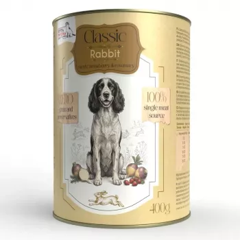 SYTA MICHA Classic Mono Truša ar kāļiem - mitrā suņu barība - 400g