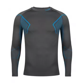 Vīriešu termoaktīvais džemperis Alpinus Active Base Layer pelēks GT43860 izmērs S