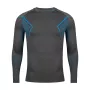 Vīriešu termoaktīvais džemperis Alpinus Active Base Layer pelēks GT43860 izmērs S
