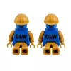 LEAN TOYS Metāla cisternas kravas auto ar inerces piedziņu, gaismām un skaņām, zils un balts, mērogs 1:40