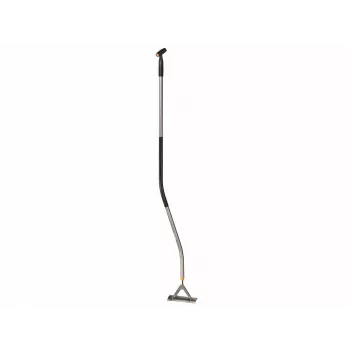 Fiskars Xact rokas ravētājs ar leņķa ergonomisku rokturi, nerūsējošā tērauda asmens, melns/oranžs