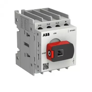 ABB OTOT25G1-4MSN2Plus slodzes pārtraucējslēdzis, 25 A, Frame G1, 4-pol