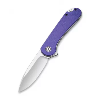 CIVIVI Elementum D2 G10 Purple salokāmais nazis