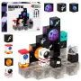 LEAN TOYS Magnētisko bloku komplekts 50 gab. 3D kubi Pikseļu konstruktors
