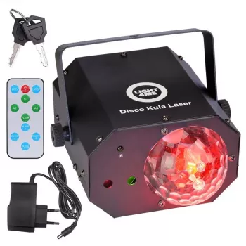 LIGHT4ME DISCO SPHERE LASER daudzeffektu LED gaismas efekts