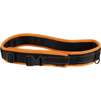 Fiskars 1003626 Functional Form Jostas soma ar ātrās atbrīvošanas sprādzi, regulējama vidukļa daļa līdz 120 cm, izturīgs ūdens atgrūdošs poliesters, vairākas kabatas un cilpas, melna/oranža
