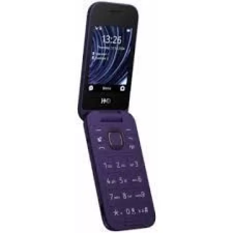 HMD 2660 Flip Violet 4G LTE Dual SIM Atlokamais telefons