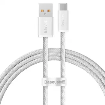 Baseus Dynamic Series USB-A uz USB-C kabelis 100W 2m balts
