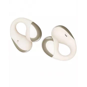 Soundpeats PearlClip Pro atvērtā tipa klipu bezvadu austiņas ar 64 stundu akumulatoru, Bluetooth 5.3, ENC mikrofoniem, IPX4 – bēšā krāsā